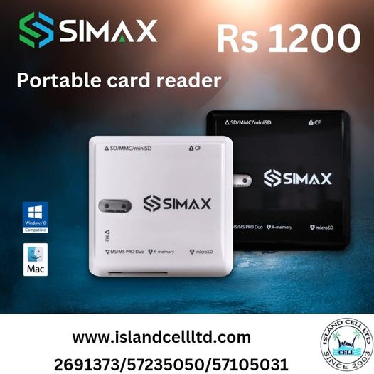 SIMAX USB 3.0 PORTABLE CARD READER